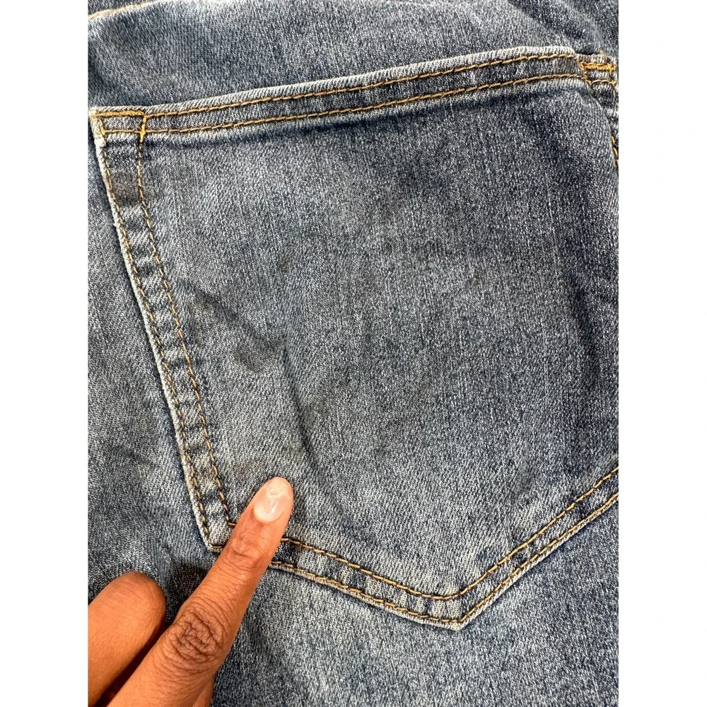 Weatherproof Vintage Slim Straight Jeans Mens 32x30 Blue Denim Mid Rise Stretch